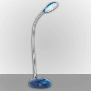 LED-skrivebordslampen Timmi, blå