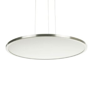 Rund LED pendellampe Ceres, dæmpes via kontakt
