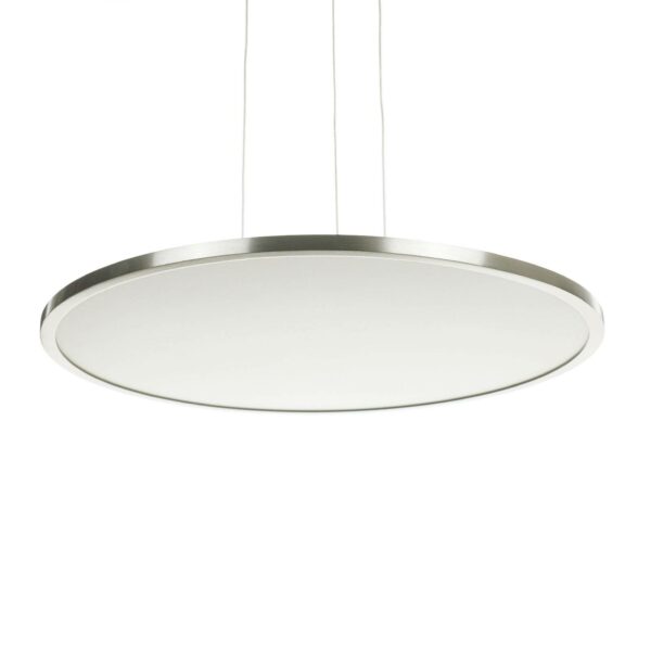 Rund LED pendellampe Ceres, dæmpes via kontakt
