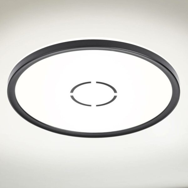 Free LED-loftlampe, Ø 29 cm, sort