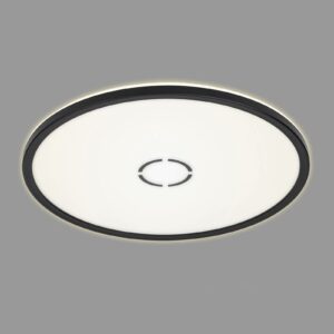 Free LED-loftlampe, Ø 42 cm, sort