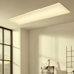 Frameless RGBW LED-loftlampe, 120 x 30 cm