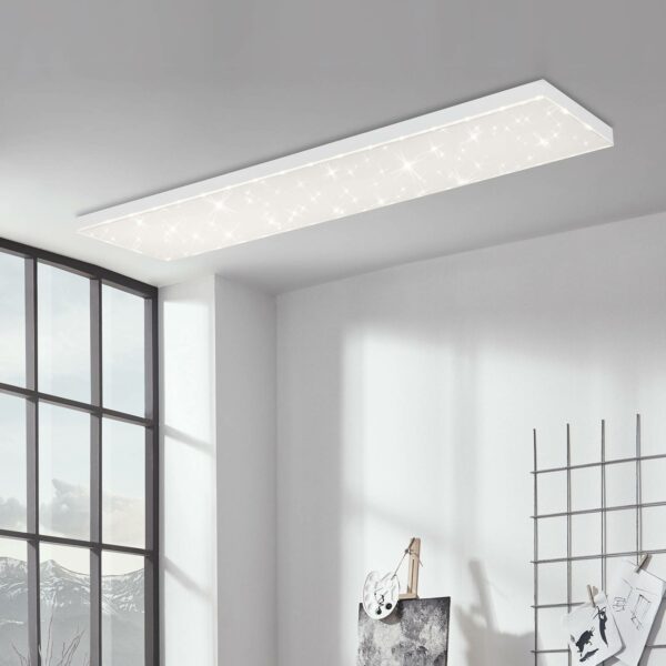 Frameless CCT LED-stjernehimmel, 120 x 30 cm