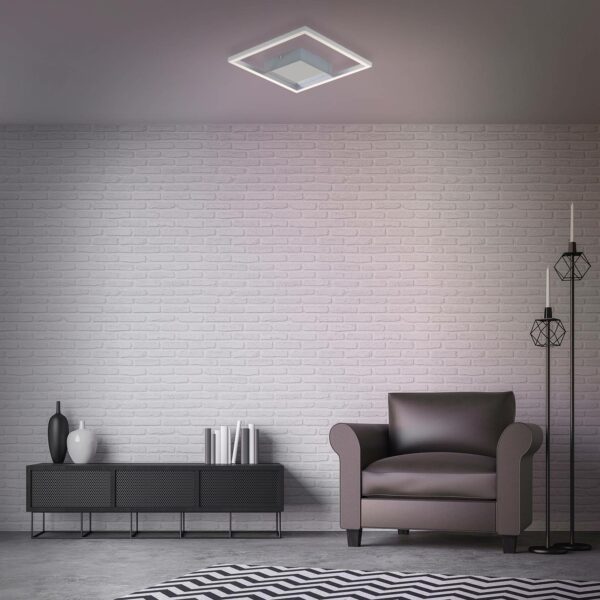 Frames LED-loftlampe, 1 kvadrat