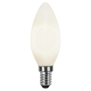 LED-kertepære E14 2.700K, opal, Ra90 3W