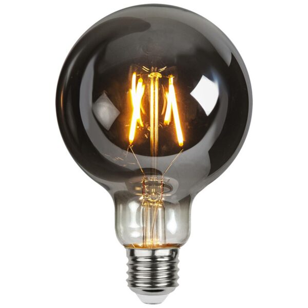 Plain Smoke E27 LED-globepære 1,8 W 2,100K Ø 95 mm