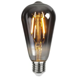 Plain Smoke E27 ST64 LED-pære 1,8 W, 2.100 K 80 lm