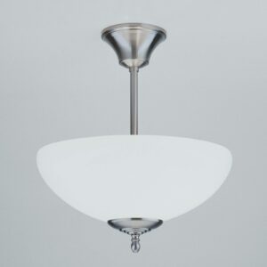 Den håndlavede loftslampe ANNI, nikkel