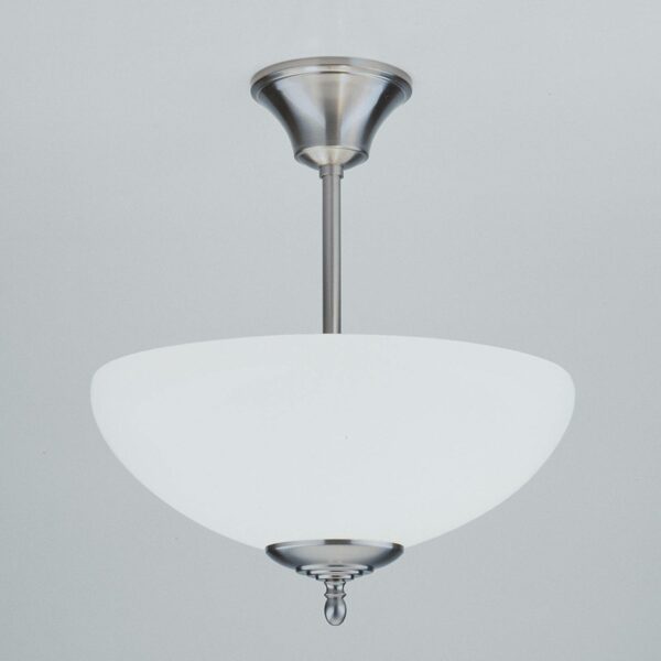 Den håndlavede loftslampe ANNI, nikkel