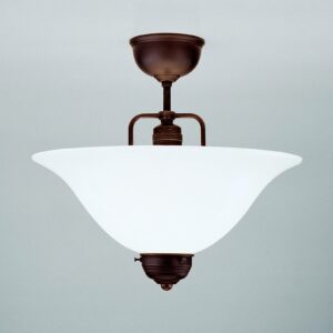 Den håndlavede loftslampe Rosa