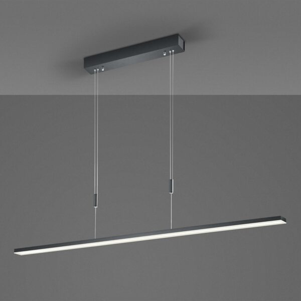Bopp Baseline LED-hængelampe, sort