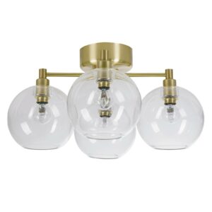 Gloria glas-loftlampe med fire lyskilder