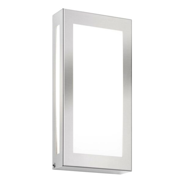 Aqua Rain Mini LED-væglampe, sensor, rustfrit stål