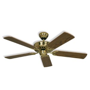 Loftsventilator Royal 103, messing, antik eg