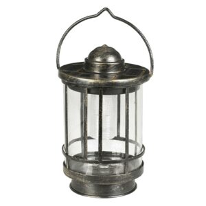 Dekorativ LED bordlampe Finlay med glasskærm