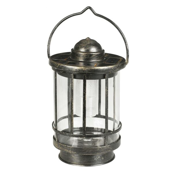 Dekorativ LED bordlampe Finlay med glasskærm