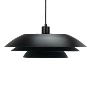Dyberg Larsen DL45 hængelampe, metal, sort