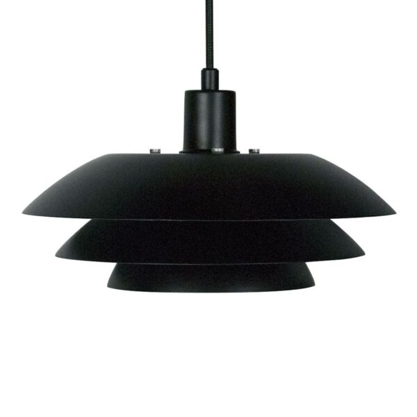 Dyberg Larsen DL31 hængelampe, metal, sort