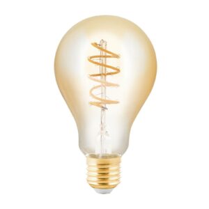 LED-lampe E27 4 W pære ravgul