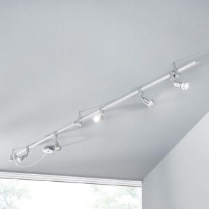 Dæmpbar LED-skinnespot Marwa, 5 lyskilder