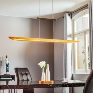 Colombia XL LED-pendellampe, eg natur