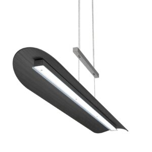 Colombia XL LED-pendellampe, sort eg