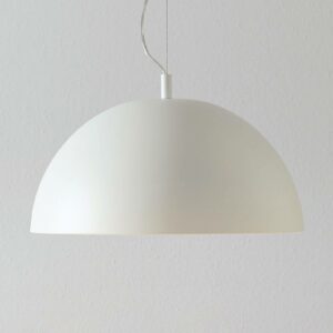 Lucande Phelan hængelampe 40 cm hvid/guld
