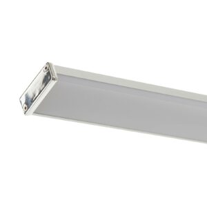 Lucande Pamela LED-spejllampe, krom, 90 cm