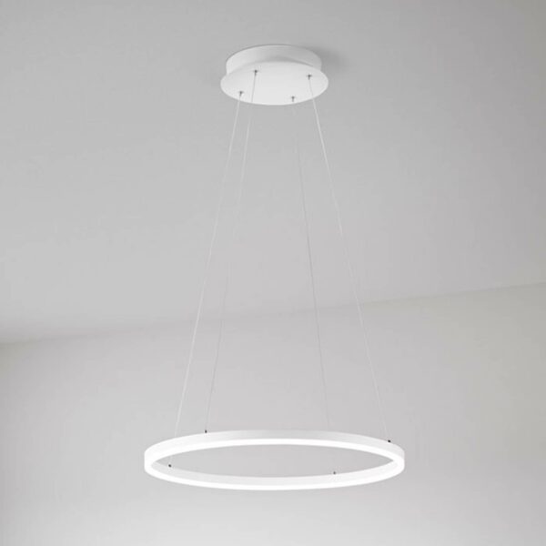 Giotto LED-pendellampe, 1 lyskilde, hvid