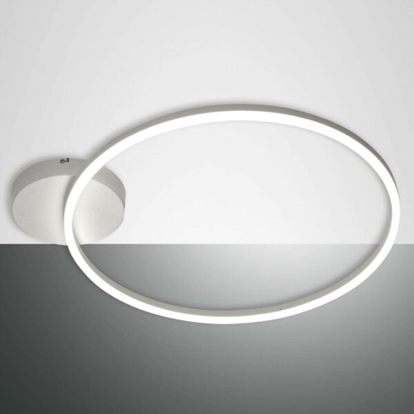 LED-loftlampe Giotto 1 lyskilde, hvid