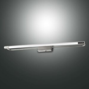 Rapallo LED-væglampe, krom, IP 44, 60 cm
