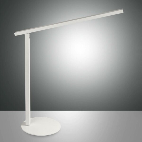 Ideal LED-skrivebordslampe med dæmper, hvid