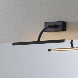 Matisse LED-væglampe, bredde 34 cm, sort