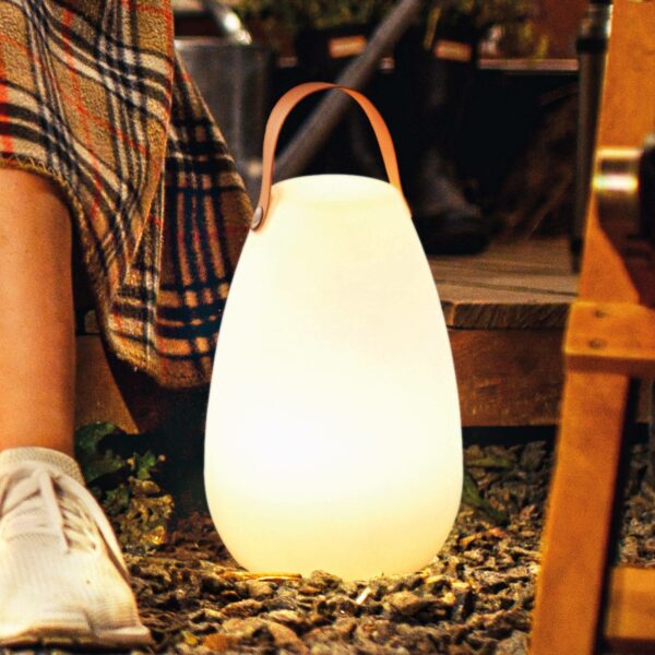 Ruby LED-bordlampe med RGB-farveskift, Ø 18 cm