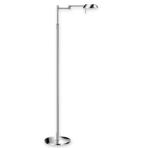 FINN udsøgt LED-gulvlampe krom