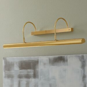 PICTURE lang gallerilampe poleret messing