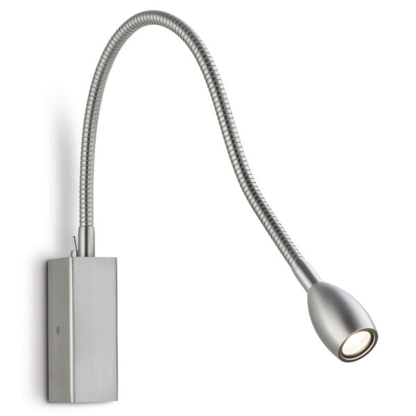 Medusa LED-væglampe med flexarm og kontakt