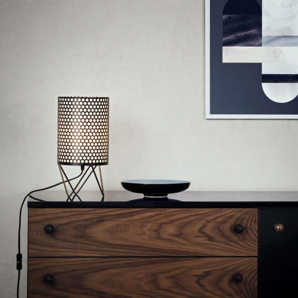 GUBI Pedrera ABC bordlampe, sort