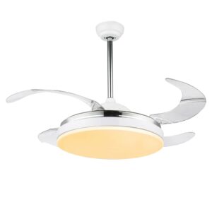 Cabrera LED-loftventilator, CCT, hvid