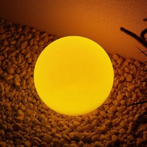 Lindby Yohan RGB LED-solcellelampe, 25 cm