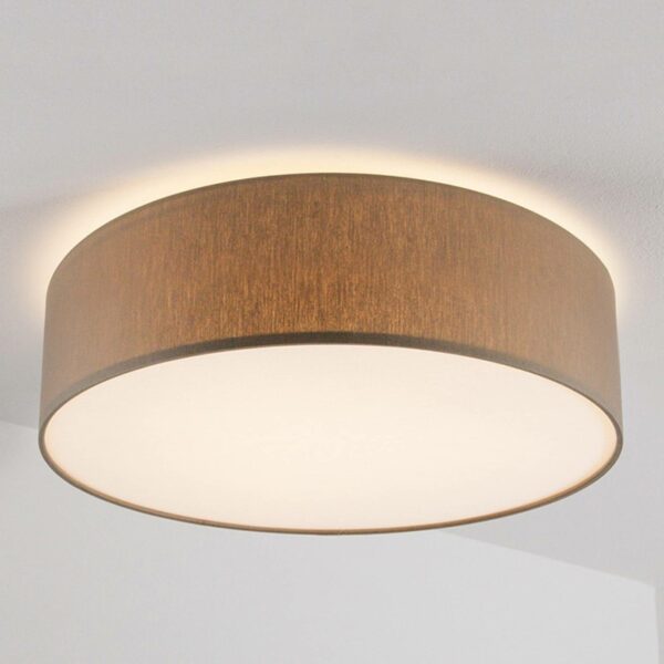 Gråbrun loftlampe Mara, 60 cm