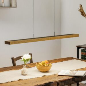 HerzBlut Dana pendellampe olieret eg skifer 90 cm