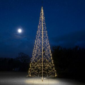 Fairybell juletræ, 10 m, 4.000 LED’er