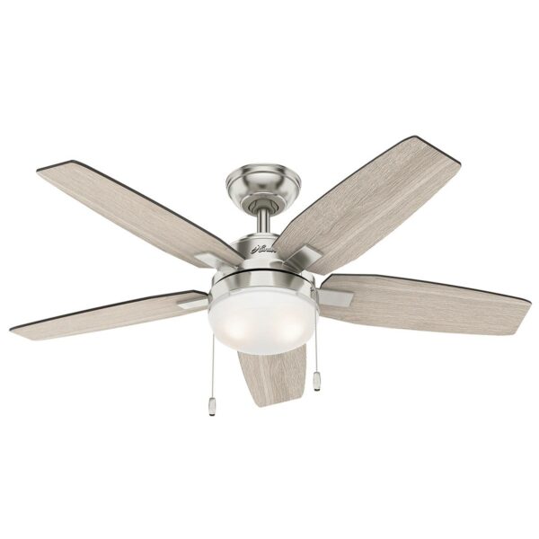 Hunter Arcot ventilator med lys lysegrå/grå