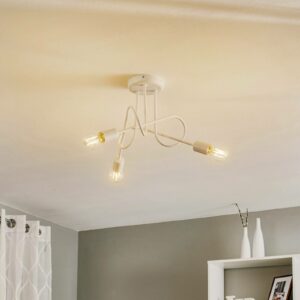 Oxford loftlampe, 3 lyskilder, i hvid