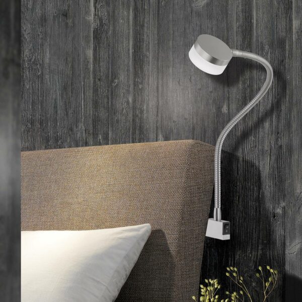 Justerbar LED-klemmelampe Lug