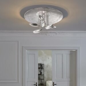 Justerbar lysfarve LED-loftlampe Forla Ø 50 cm