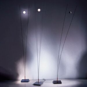 Ingo Maurer Ilios - designgulvlampe, sort