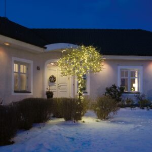 LED mikrolyskæde, varm hvid, med 80 lys, 10,5m