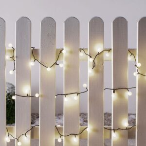 LED udendørs mini-lyskæde, 80 lyskilder 11,32 m